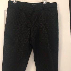 White House/Black Market Black tapered pants